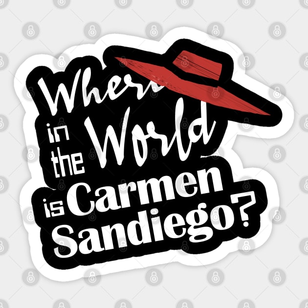 Where in the World is...? text Sticker by ManuLuce